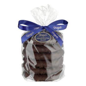 6 Elisen-Lebkuchen, ohne Mehl gebacken, Zartbitter
