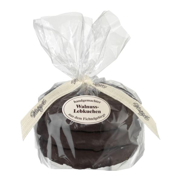 3 Walnuß-Elisen-Lebkuchen, Zartbitter